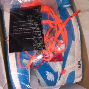 Air Jordan 1 Carolina Off white